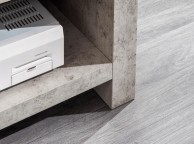 GFW Bloc 2 Drawer TV Unit In Concrete Grey Thumbnail