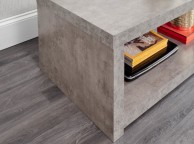 GFW Bloc Coffee Table With Shelf In Concrete Grey Thumbnail