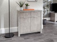 GFW Bloc Compact Sideboard In Concrete Grey Thumbnail