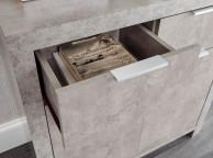 GFW Bloc Compact Sideboard In Concrete Grey Thumbnail