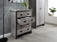 GFW Boston 3 Piece Bedroom Set In Grey Thumbnail