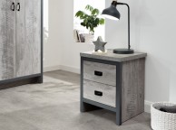 GFW Boston 4 Piece Bedroom Set In Grey Thumbnail