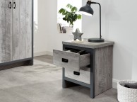 GFW Boston 3 Piece Bedroom Set In Grey Thumbnail