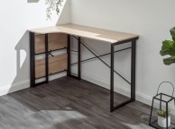 GFW Bramwell Folding Corner Desk Left Thumbnail