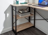 GFW Bramwell Folding Corner Desk Left Thumbnail