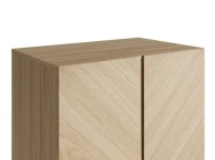 GFW Catania 2 Door 1 Drawer Wardrobe In Euro Oak Thumbnail