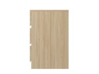 GFW Catania 3 Drawer Bedside In Euro Oak Thumbnail