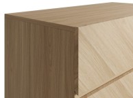 GFW Catania 4 Drawer Chest In Euro Oak Thumbnail