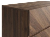GFW Catania 4 Drawer Chest In Royal Walnut Thumbnail