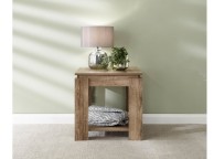 GFW Canyon Oak Effect Lamp Table Thumbnail