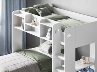 Flair Furnishings Wizard L Shape Bunk Bed In White Thumbnail