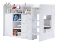 Flair Furnishings Wizard Junior White High Sleeper Storage Station Thumbnail