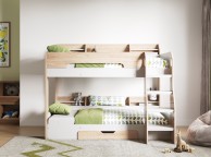 Flair Furnishings Flick Bunk Bed In Oak Thumbnail