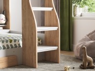 Flair Furnishings Flick Bunk Bed In Oak Thumbnail