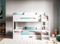 Flair Furnishings Flick White Bunk Bed Thumbnail