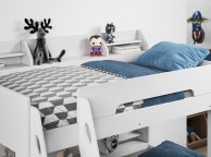 Flair Furnishings Flick White Triple Sleeper Bunk Bed Thumbnail