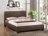 Birlea Brooklyn Chocolate Fabric 5ft Kingsize  Bed Frame Thumbnail