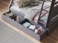 Flair Furnishings Ollie Grey Triple Sleeper Bunk Bed Thumbnail