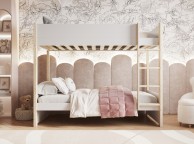 Noomi Tipo White Wooden Bunk Bed Thumbnail
