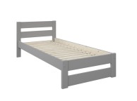 Noomi Tera 3ft Single Grey Wooden Bed Frame Thumbnail