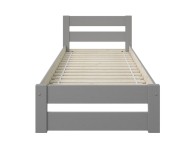 Noomi Tera 3ft Single Grey Wooden Bed Frame Thumbnail