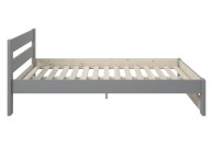 Noomi Tera 4ft Small Double Grey Wooden Bed Frame Thumbnail