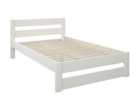 Noomi Tera 4ft Small Double White Wooden Bed Frame Thumbnail
