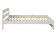 Noomi Tera 4ft Small Double White Wooden Bed Frame Thumbnail