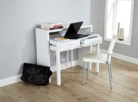 GFW Regis Extending Console Table In White Thumbnail