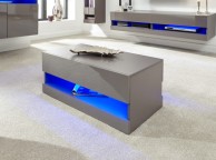 GFW Galicia Grey Gloss LED Coffee Table Thumbnail