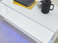 GFW Galicia White Gloss LED Coffee Table Thumbnail