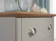 GFW Kendal 3 Drawer Chest In Grey Thumbnail