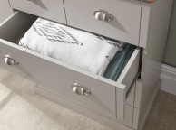 GFW Kendal 2 Plus 3 Drawer Chest In Grey Thumbnail