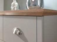 GFW Kendal 2 Plus 3 Drawer Chest In Grey Thumbnail