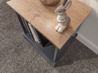 GFW Kendal Lamp Table In Slate Blue Thumbnail