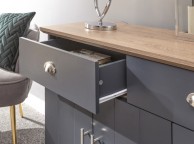 GFW Kendal Large Sideboard In Slate Blue Thumbnail