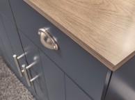 GFW Kendal Compact Sideboard In Slate Blue Thumbnail