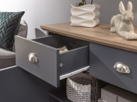 GFW Kendal Compact Sideboard In Slate Blue Thumbnail