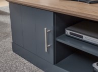 GFW Kendal Small TV Unit In Slate Blue Thumbnail