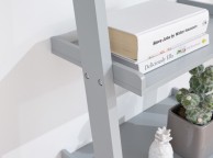 GFW Kempton 5 Tier Ladder Style Wall Rack In Grey Thumbnail