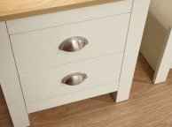 GFW Lancaster 2 Drawer Bedside In Cream Thumbnail