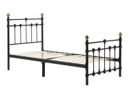 Birlea Atlas 3ft Single Black Metal Bed Frame Thumbnail