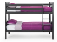 Julian Bowen Bella Wooden Bunk Bed In Anthracite Thumbnail