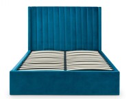 Julian Bowen Langham 6ft Super Kingsize Teal Fabric Ottoman Bed Frame Thumbnail