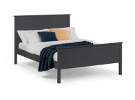 Julian Bowen Maine 4ft6 Double Anthracite Wooden Bed Frame Thumbnail