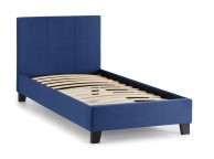 Julian Bowen Rialto 3ft Single Blue Fabric Bed Frame Thumbnail