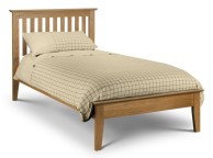 Julian Bowen Salerno 3ft Single Oak Bed Frame Thumbnail