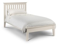 Julian Bowen Salerno 4ft6 Double Bed Frame In Ivory Thumbnail
