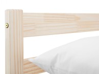 Julian Bowen Sami 3ft Single Wooden Bed Frame In Unfinished Pine Thumbnail