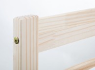 Julian Bowen Sami 3ft Single Wooden Bed Frame In Unfinished Pine Thumbnail